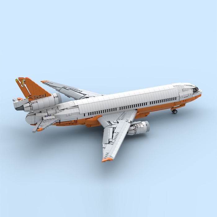 MOC-270739 McDonnell Douglas DC-10 Air Tanker Building Blocks-LesDiy-MOC-