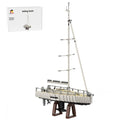 MOC-273023 Modern Sailing Yacht Building Blocks-LesDiy-MOC-