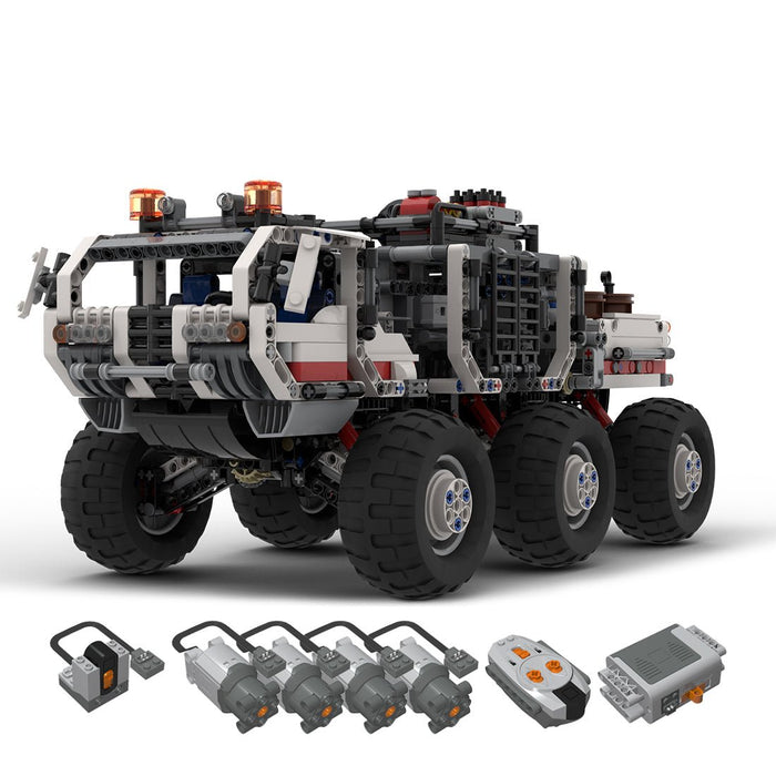 MOC - 31195 Martian Rover Automotive Vehicle - LesDiy -