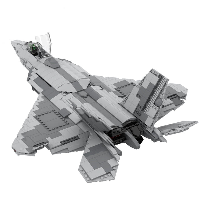 MOC - 35918 F - 22 RAPTOR Building Blocks - LesDiy -
