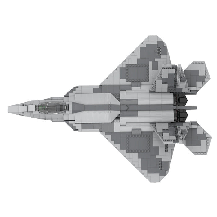 MOC - 35918 F - 22 RAPTOR Building Blocks - LesDiy -