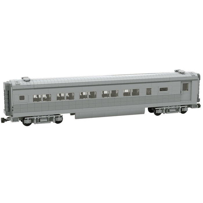 MOC - 36433 7 Wide Santa Fe Seat Coach - LesDiy - MOC -