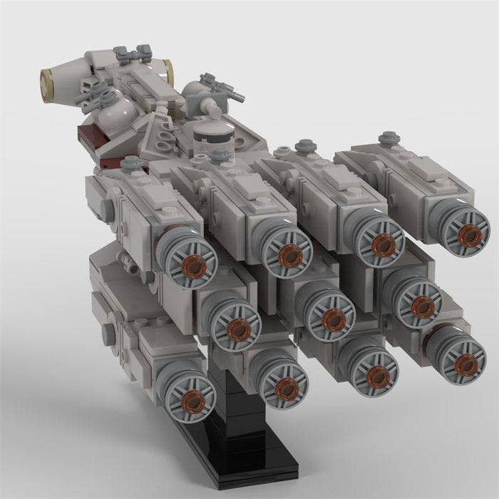 MOC - 36695 Tantive IV Micro Scale Fleet Scale - LesDiy - MOC -