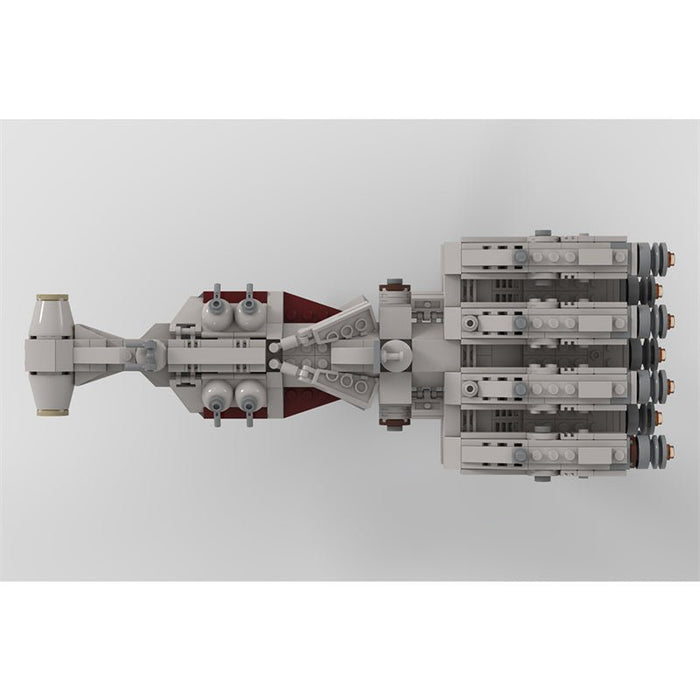 MOC - 36695 Tantive IV Micro Scale Fleet Scale - LesDiy - MOC -