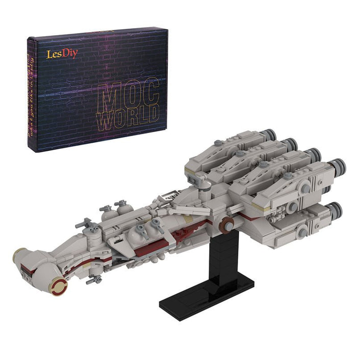 MOC - 36695 Tantive IV Micro Scale Fleet Scale - LesDiy - MOC -