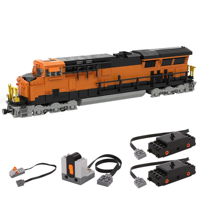 MOC - 38223 Union Pacific ES44AC (BNSF) - LesDiy - MOC -