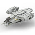 MOC - 38715 Micro Razor Crest Spaceship Model - LesDiy -