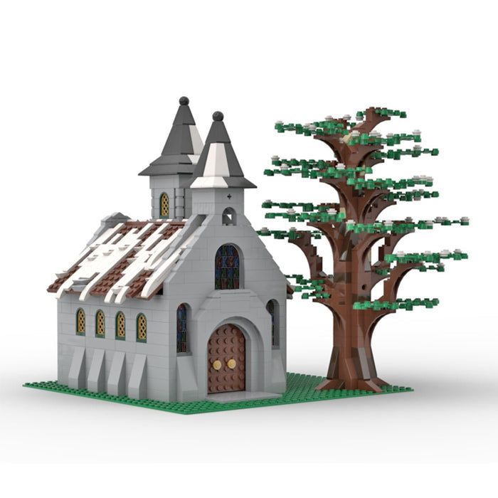 MOC - 38797 Winter Church - LesDiy -
