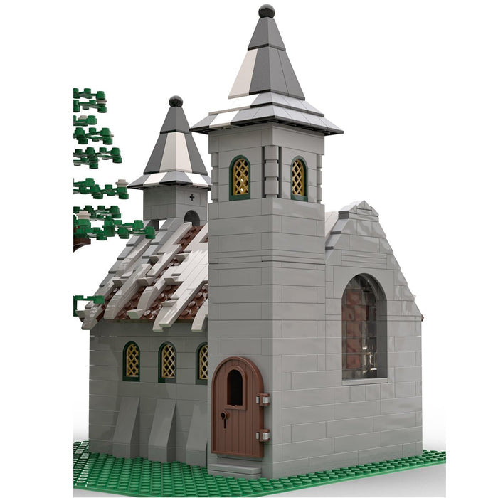 MOC - 38797 Winter Church - LesDiy -