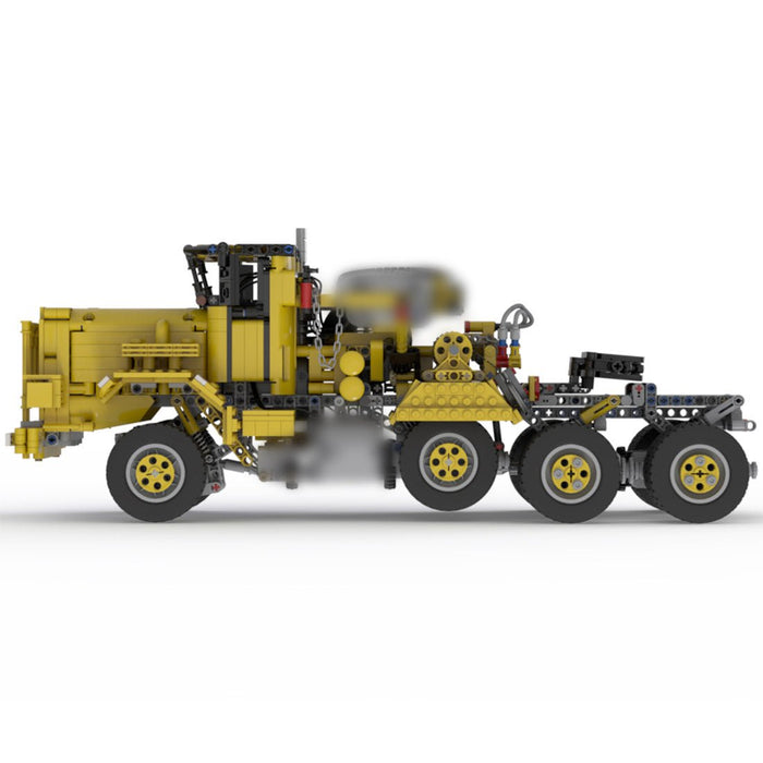 MOC - 40026 Oshkosh M911 U.S. Army HET (Heavy Equipment Transporter) Building Blocks - LesDiy - Oshkosh M911 U.S. Army HET