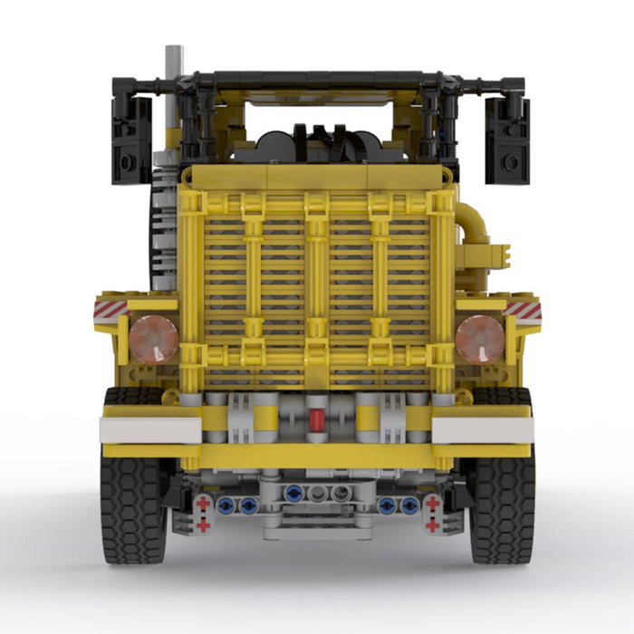 MOC - 40026 Oshkosh M911 U.S. Army HET (Heavy Equipment Transporter) Building Blocks - LesDiy - Oshkosh M911 U.S. Army HET