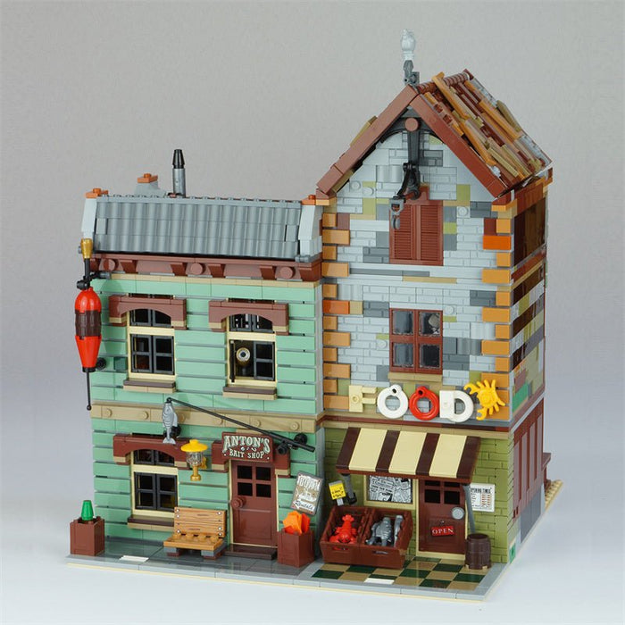 MOC - 40048 Modular Bait Shop and Grocery - LesDiy - MOC -