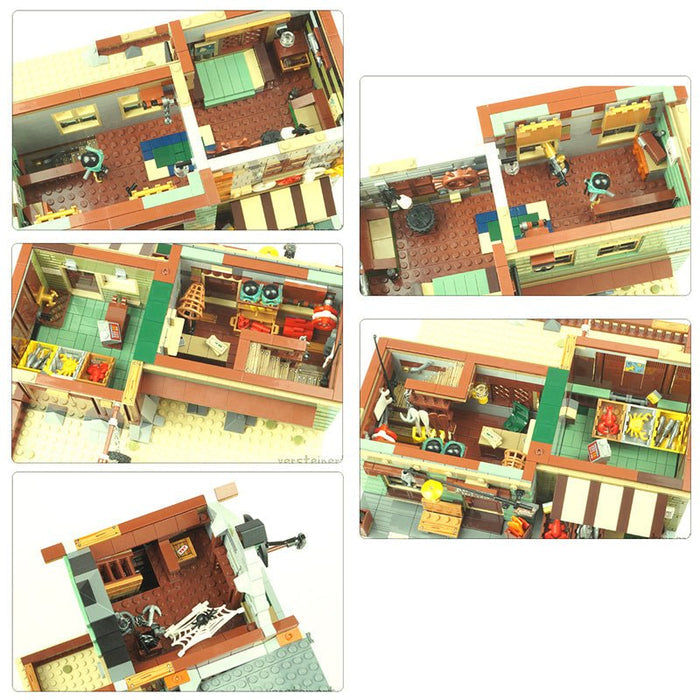 MOC - 40048 Modular Bait Shop and Grocery - LesDiy - MOC -