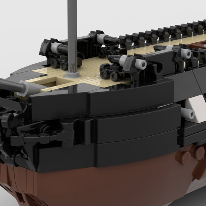 MOC - 40456 1/200 USS Constitution Ship Model - LesDiy -