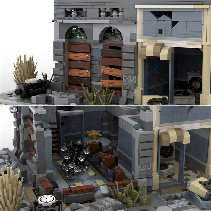 MOC - 41175 Brick Bank - Apocalypse Version - LesDiy - MOC -