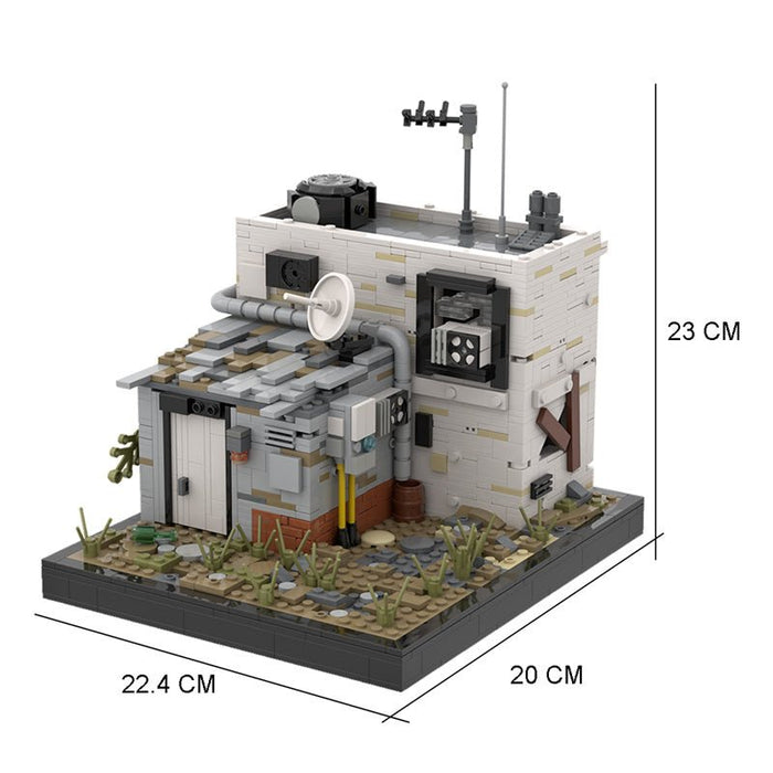 MOC - 41419 Building in the Wasteland - LesDiy - MOC -