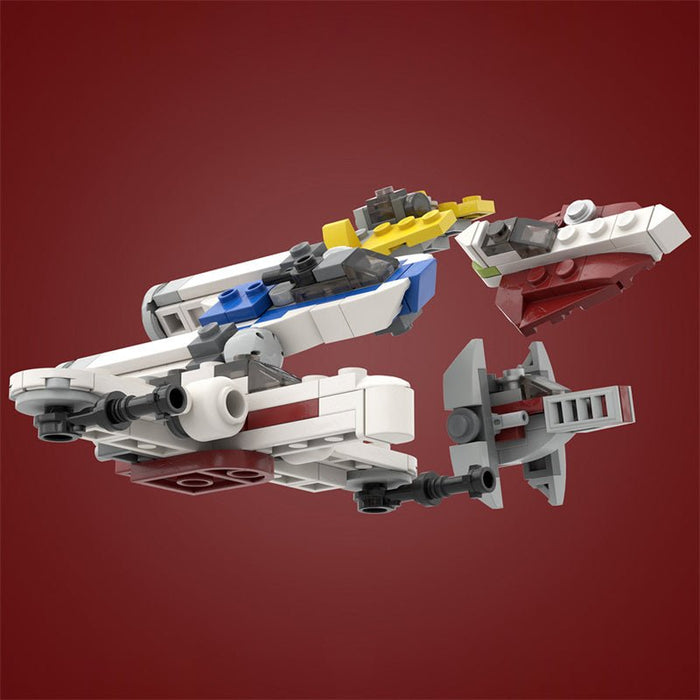 MOC - 42376 Micro Republic Starfighters - LesDiy - MOC -