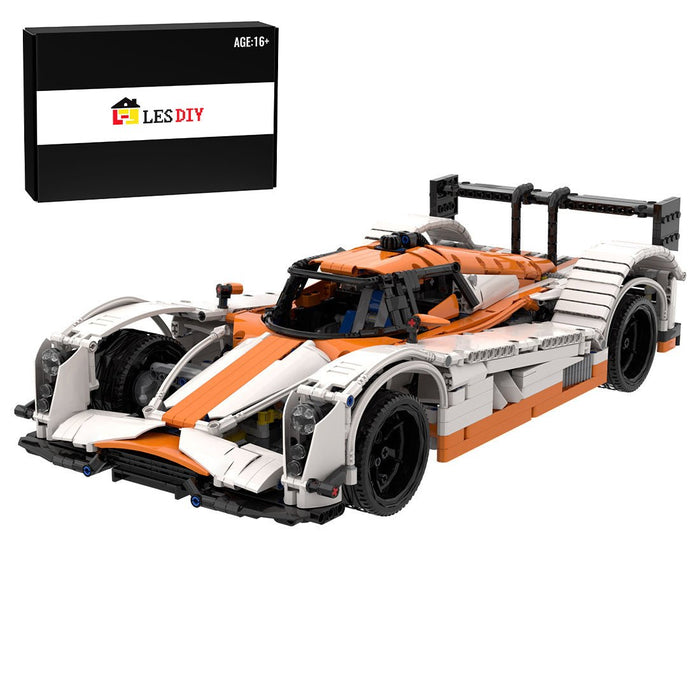 MOC - 42656 Lola Aston Martin B09/60 LMP1 Building Blocks - LesDiy - Building Blocks -