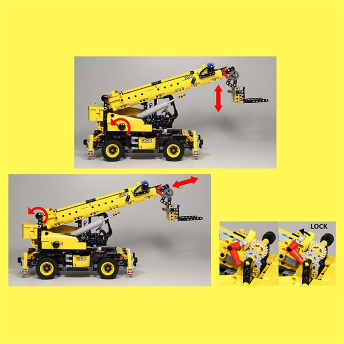 MOC - 43871 JCB Roto Telehandler - LesDiy - MOC -