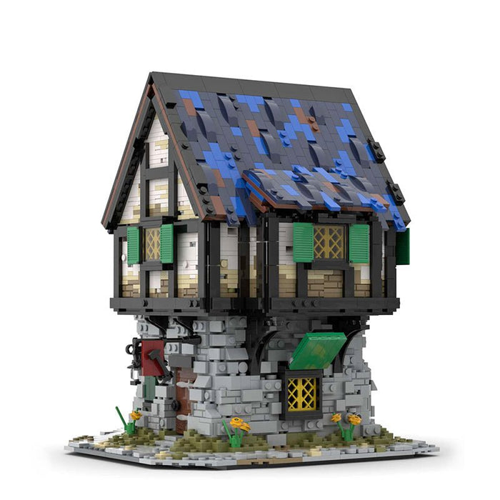 MOC - 44070 The Medieval Smithy - LesDiy - MOC -