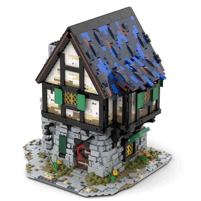 MOC - 44070 The Medieval Smithy - LesDiy - MOC -