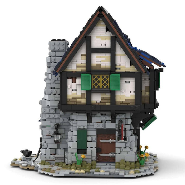 MOC - 44070 The Medieval Smithy - LesDiy - MOC -