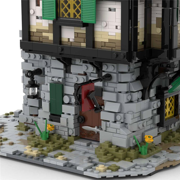 MOC - 44070 The Medieval Smithy - LesDiy - MOC -
