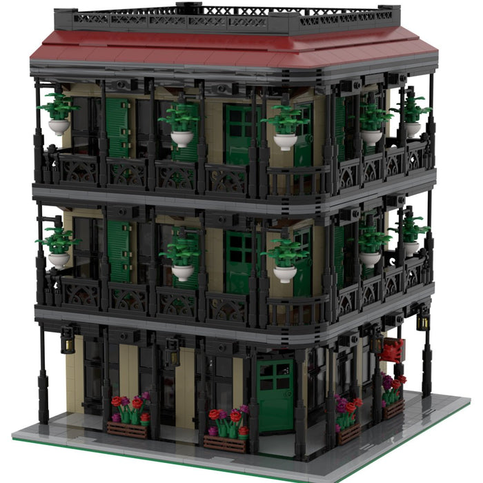MOC - 44943 New Orleans Seafood restaurant Modular Building - LesDiy -