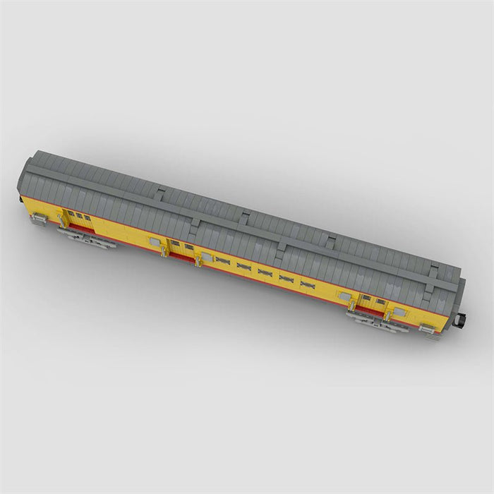 MOC - 45185 Union Pacific RPO Coach - LesDiy - MOC -