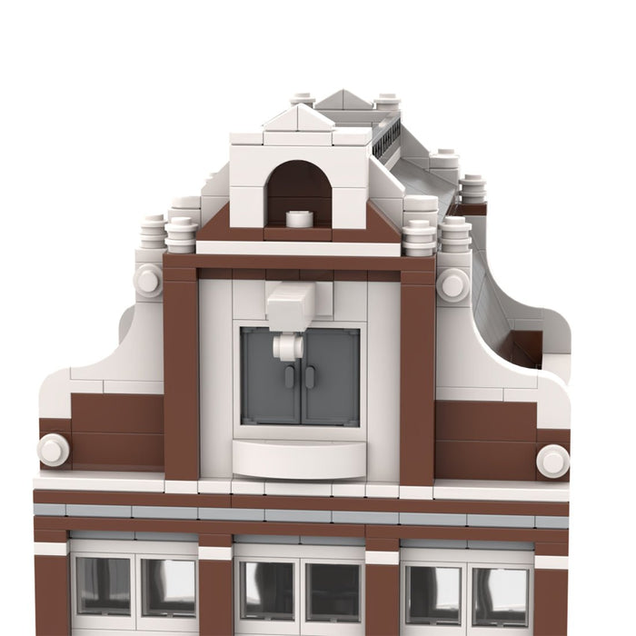 MOC - 46108 Amsterdam Canal House Nr 1 Modular Building - LesDiy -