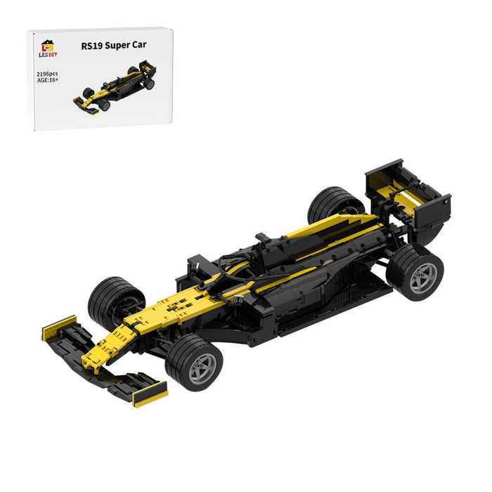 MOC - 46149 RS19 1/8 Scale Super Car - LesDiy -