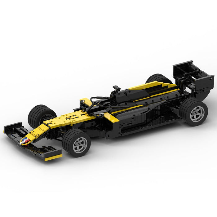 MOC - 47121 RS20 1/8 Scale Formula Racing Car - LesDiy -