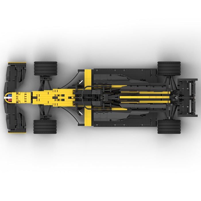 MOC - 47121 RS20 1/8 Scale Formula Racing Car - LesDiy -