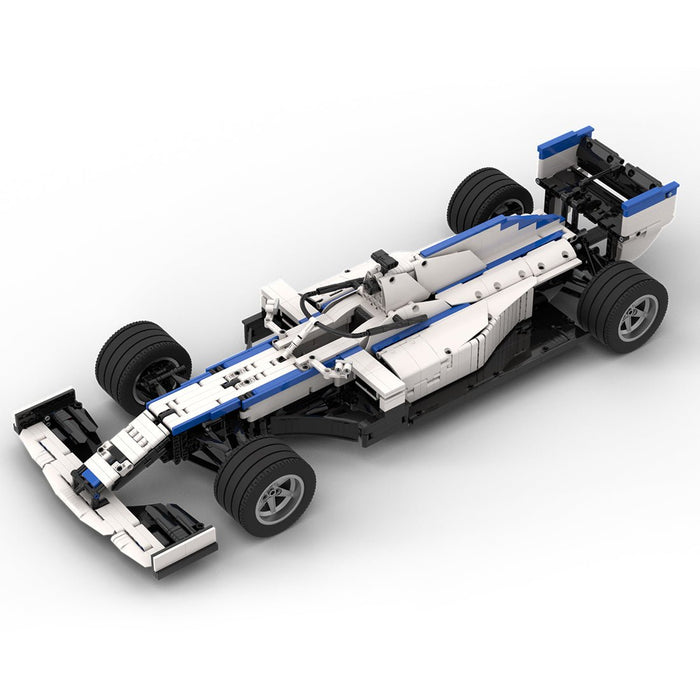 MOC - 47392 FW43 1/8 Scale Formula Racing Car - LesDiy -