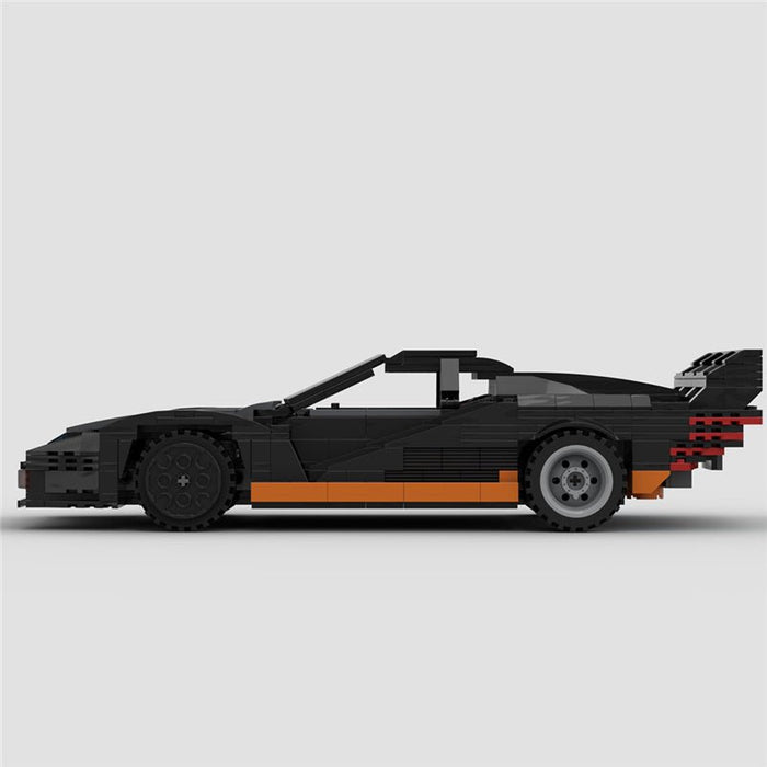 MOC - 47787 Cyberpunk 2077 Quadra Turbo R - LesDiy - MOC -
