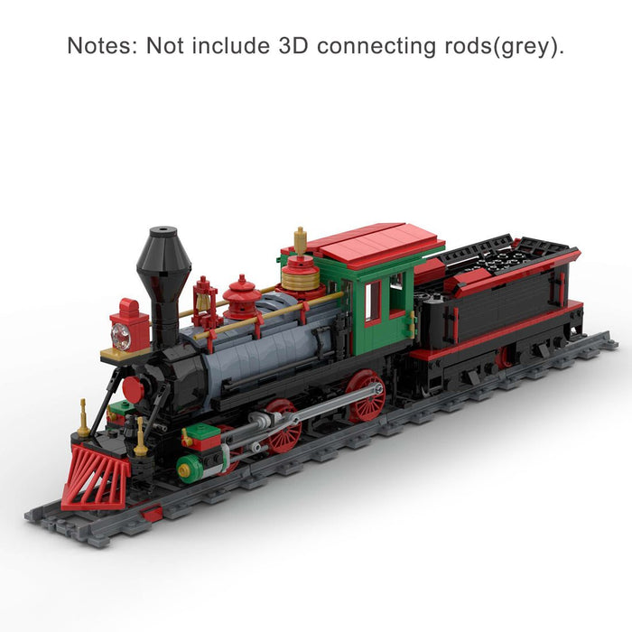 MOC - 48524 Winter Christmas Train Model - LesDiy - Building Blocks -