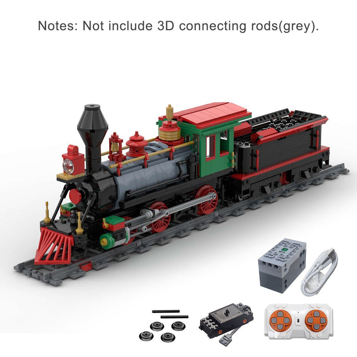 MOC - 48524 Winter Christmas Train Model - LesDiy - Building Blocks -