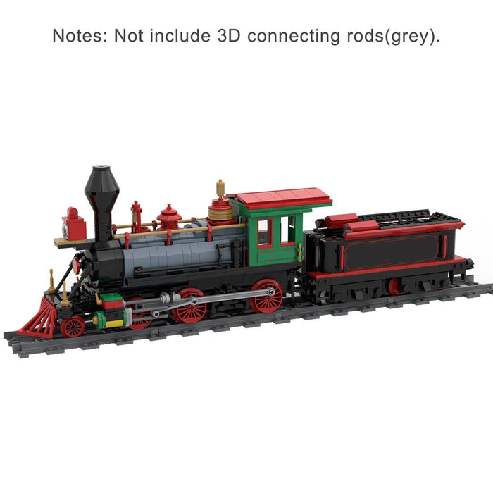 MOC - 48524 Winter Christmas Train Model - LesDiy - Building Blocks -