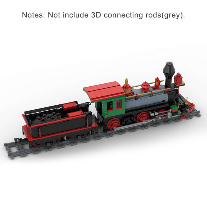 MOC - 48524 Winter Christmas Train Model - LesDiy - Building Blocks -