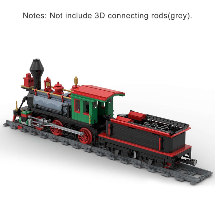 MOC - 48524 Winter Christmas Train Model - LesDiy - Building Blocks -