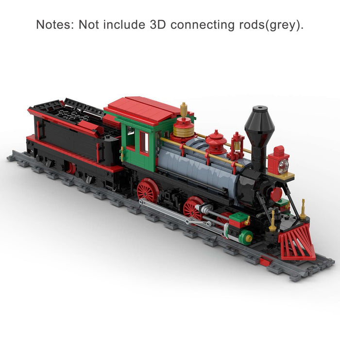 MOC - 48524 Winter Christmas Train Model - LesDiy - Building Blocks -