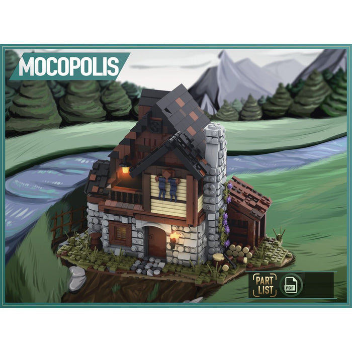 MOC - 49535 MOC Custom Medieval House - LesDiy -