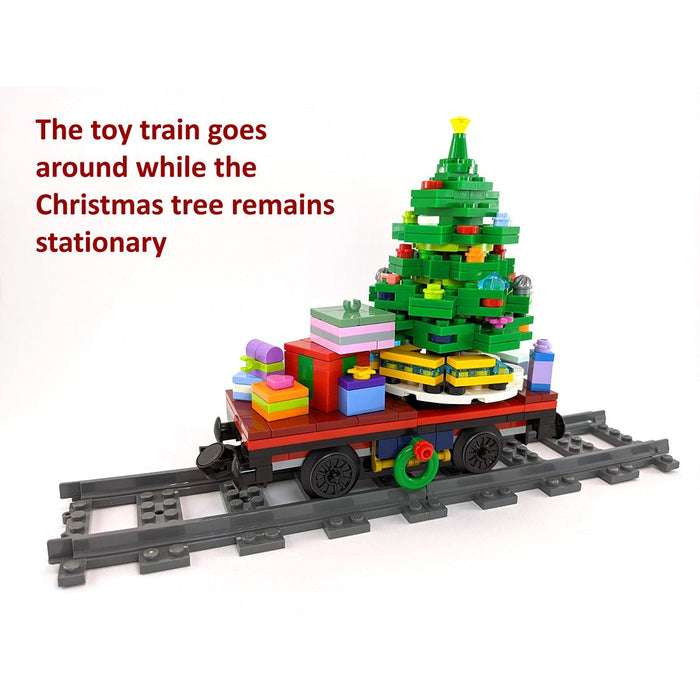 MOC - 49581 Christmas Train Building Blocks - LesDiy - MOC - Christmas Train