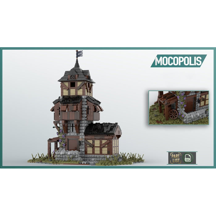 MOC - 49647 Medieval Watchtower - LesDiy -