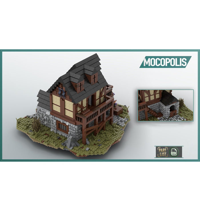 MOC - 49665 MOC Medieval House 2 (Inn) - LesDiy -