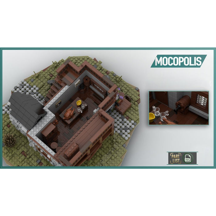 MOC - 49665 MOC Medieval House 2 (Inn) - LesDiy -
