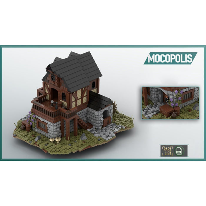MOC - 49665 MOC Medieval House 2 (Inn) - LesDiy -