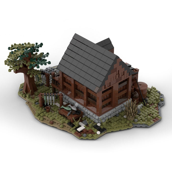 MOC - 49723 MOC Medieval Fisherman`s House - LesDiy -