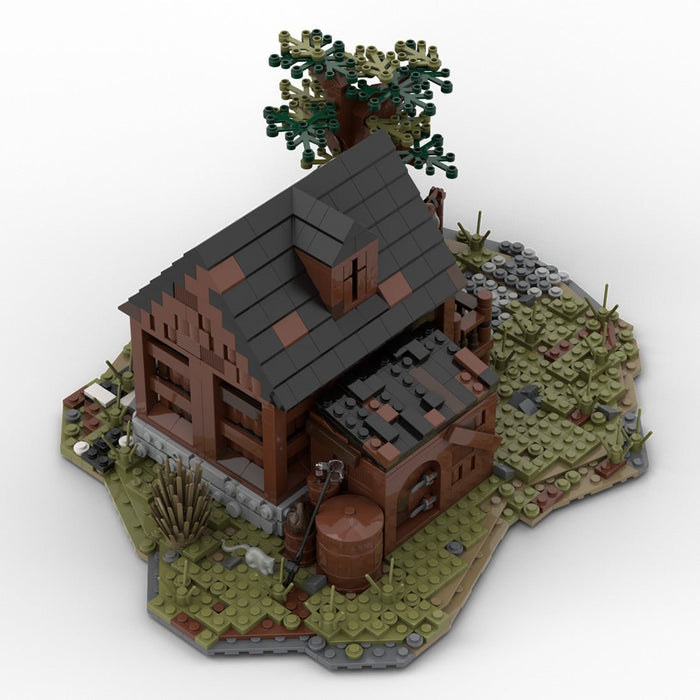 MOC - 49723 MOC Medieval Fisherman`s House - LesDiy -