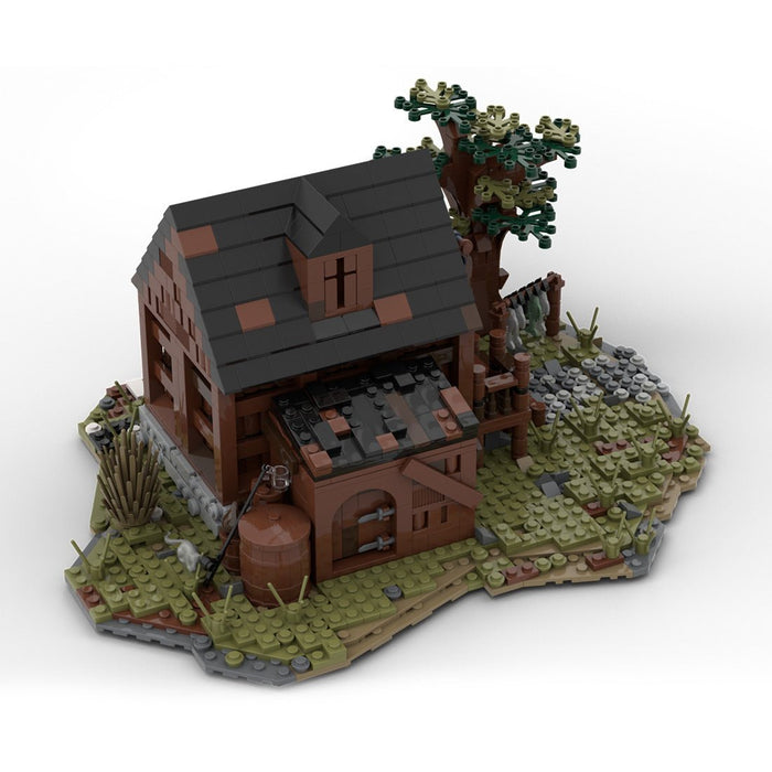 MOC - 49723 MOC Medieval Fisherman`s House - LesDiy -